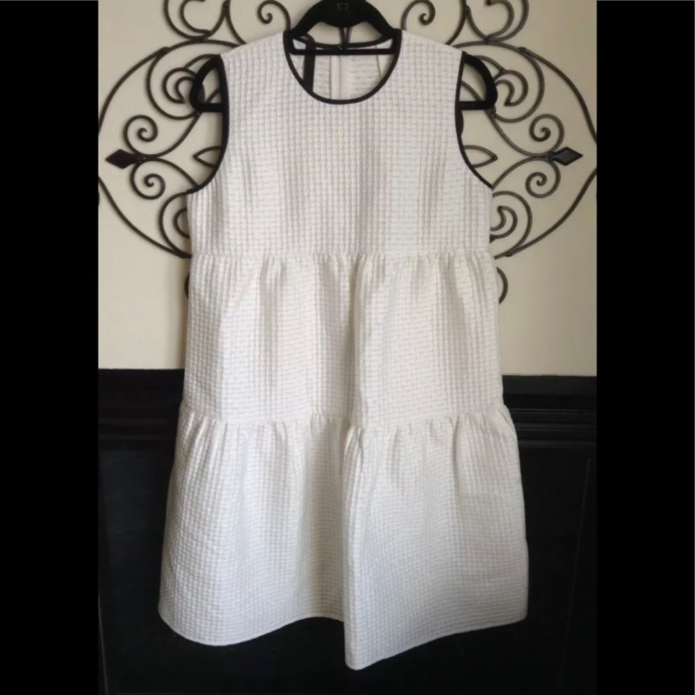 Mother of Pearl unique dress M textured cotton